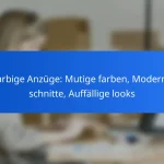 Farbige Anzüge: Mutige farben, Moderne schnitte, Auffällige looks