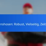 Jeanshosen: Robust, Vielseitig, Zeitlos