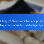 Lässige T-Shirts: Verschiedene prints, Bequeme materialien, Vielseitige styles