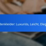Seidenkleider: Luxuriös, Leicht, Elegant