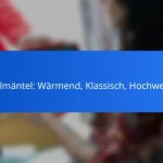 Wollmäntel: Wärmend, Klassisch, Hochwertig